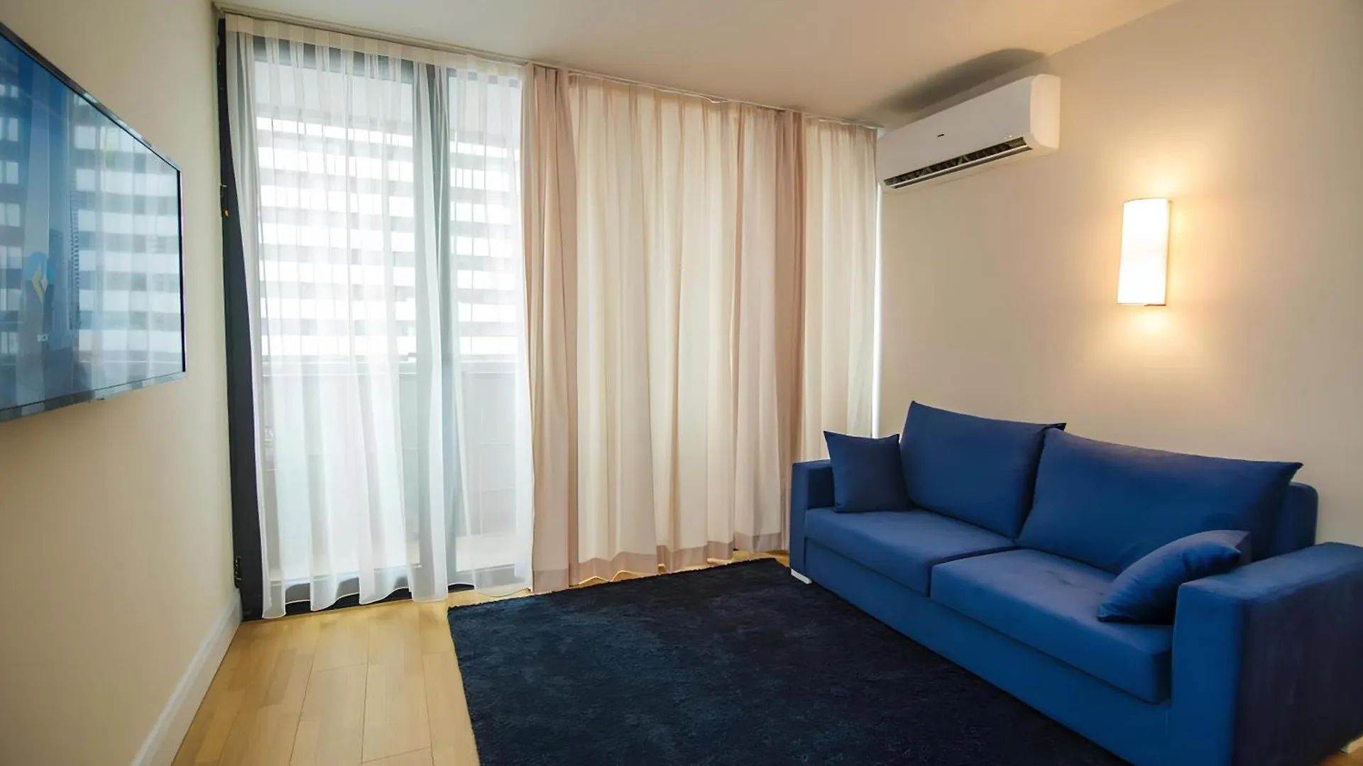 Apartment Balcony Sea Panorama View Batumi Aparthotel