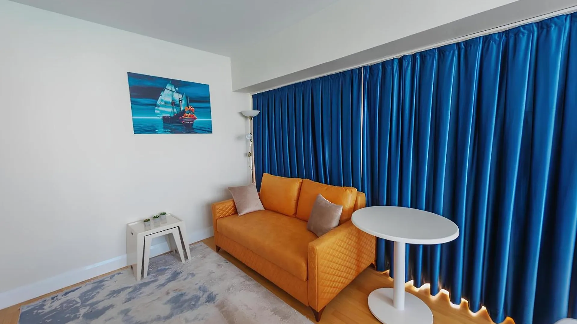 Apartment Balcony Sea Panorama View Batumi Aparthotel