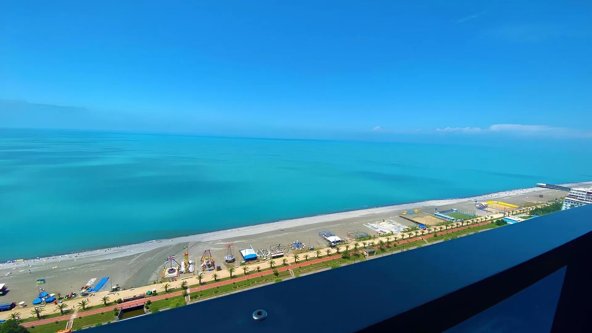Apartment Balcony Sea Panorama View Batumi Aparthotel