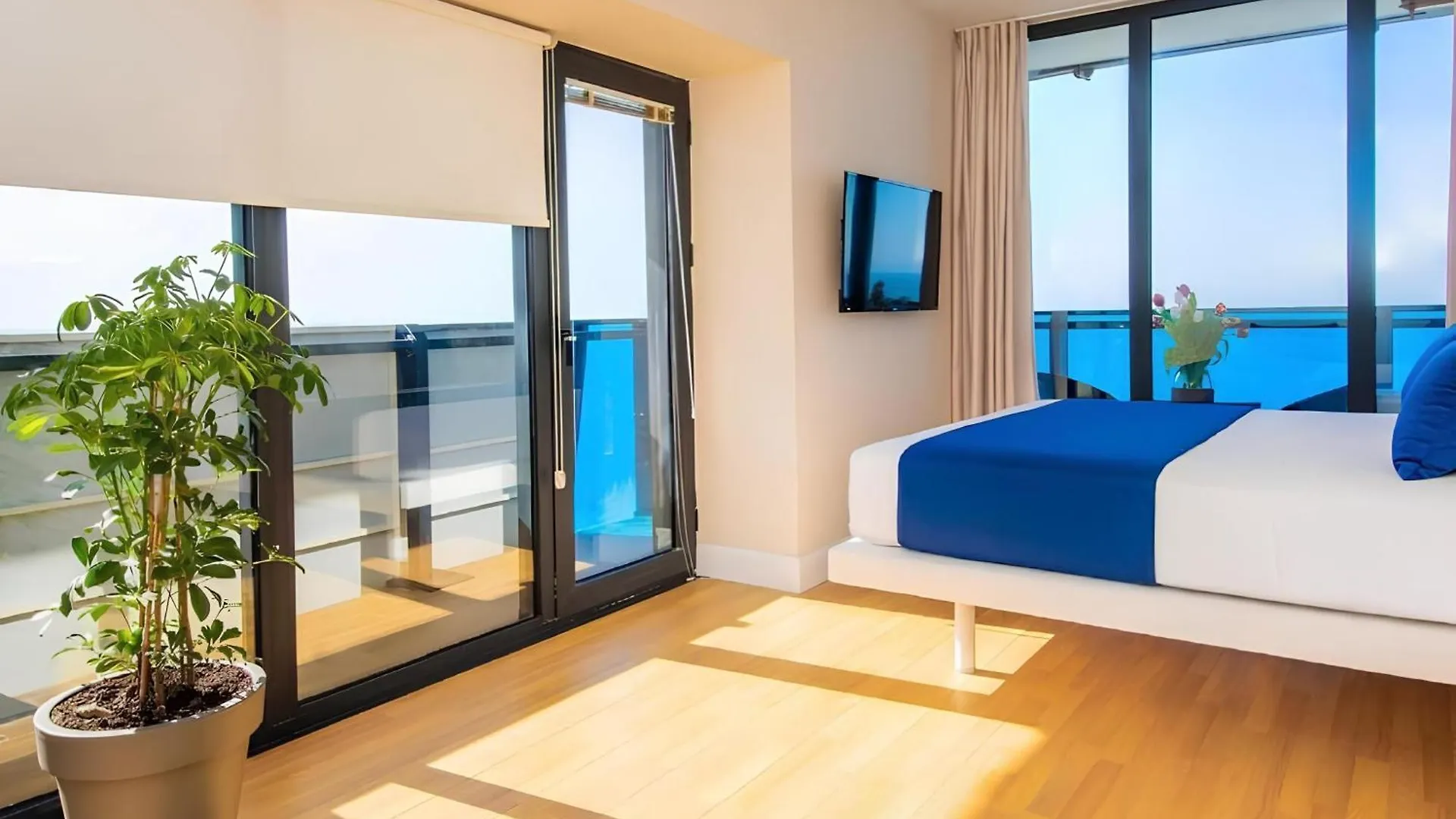 Apartment Balcony Sea Panorama View Batumi